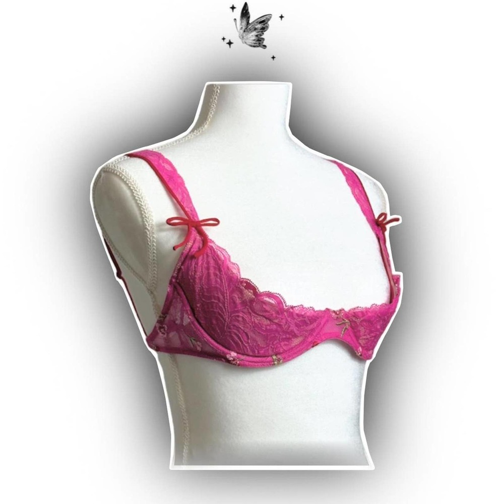 Y2k victorias secret coquette bralette